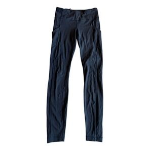 Lululemon Speed Up‎ Tight 28 Navy High Rise Running Leggings Womens Size 4